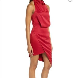 Elliatt camo asymmetrical dress